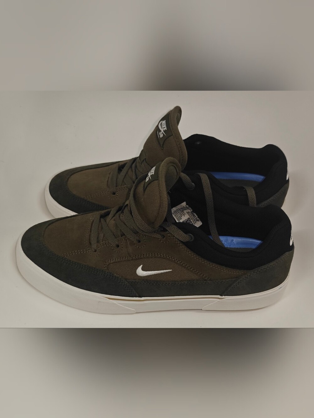 Nike SB Malor Men’s Skate Shoes Size 10 Medium Olive/Sail/Cargo Khaki New
